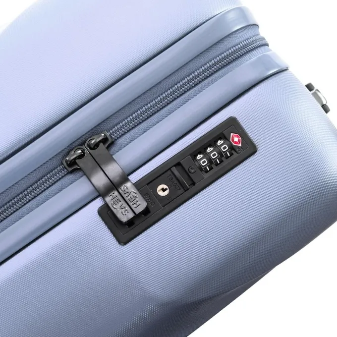 Silk & Salt Heys EcoLite Light Blue Hardside 26 Spinner Check in Luggage^ Checked Luggage