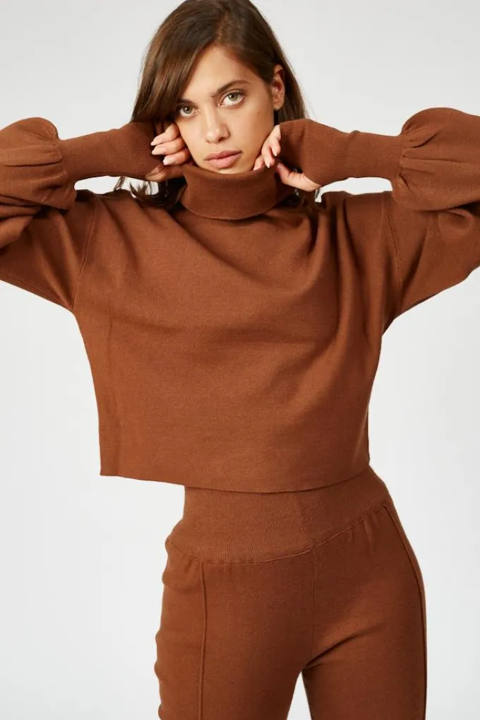 Silk & Salt luxe lounge set - rust^ Sets