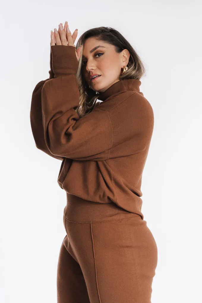 Silk & Salt luxe lounge set - rust^ Sets