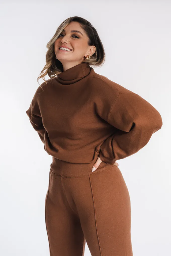 Silk & Salt luxe lounge set - rust^ Sets