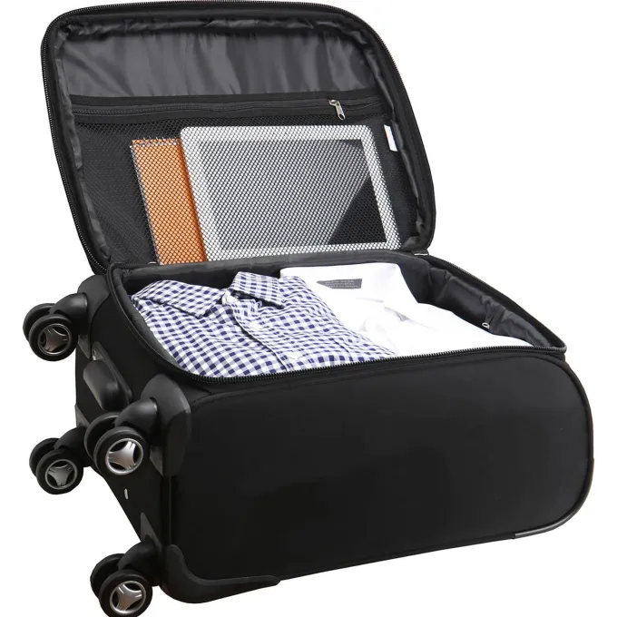 Silk & Salt Missouri State Bears 20-Inch Carry On Spinner^ Carry On Luggage