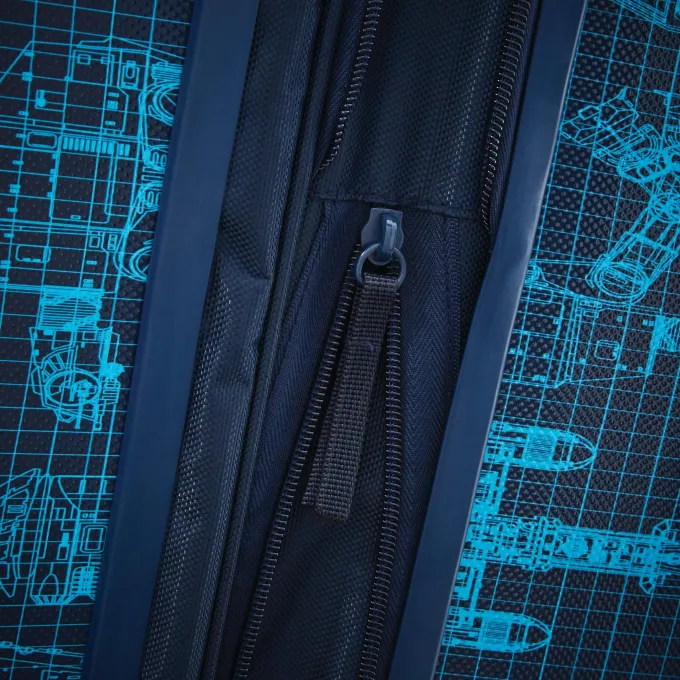 Silk & Salt American Tourister Star Wars Intergalactic 21-inch Hardside Spinner Carry-On Luggage One Piece^ Carry On Luggage