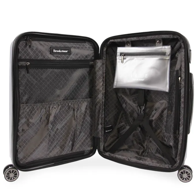 Silk & Salt Brookstone Nelson 21 Hardside Carry-On Spinner Luggage^ Hard Side Luggage