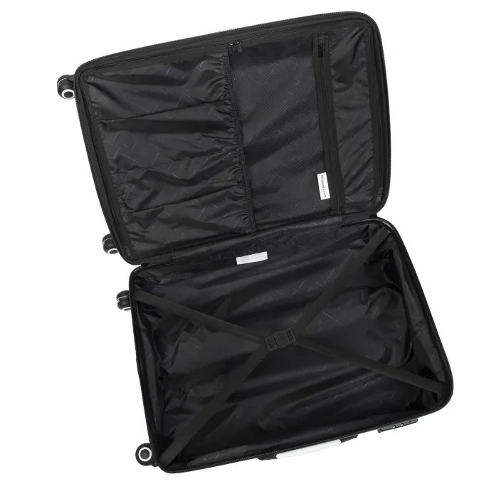 Silk & Salt it luggaIntervolve 28 Hardside Checked 8 Wheel Expandable Spinner^ Checked Luggage