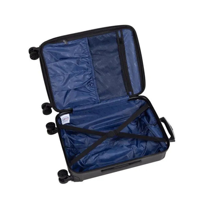 Silk & Salt American Flyer Moraga 3-Piece Hardside Spinner LuggaSet in Black^ Carry On Luggage