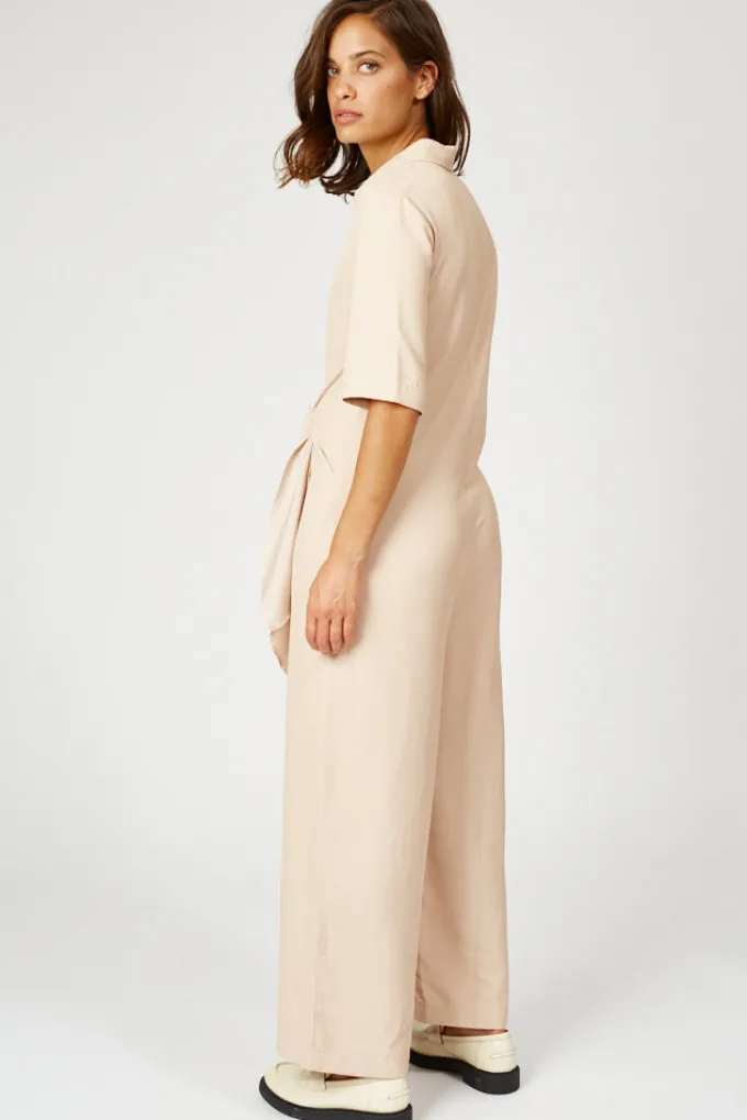 Silk & Salt the rubin jumpsuit- powder pink^ Jumpsuits