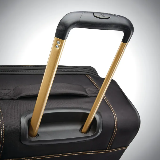 Silk & Salt American Tourister Belle Voya25-inch Softside Spinner Checked Luggage One Piece^ Checked Luggage