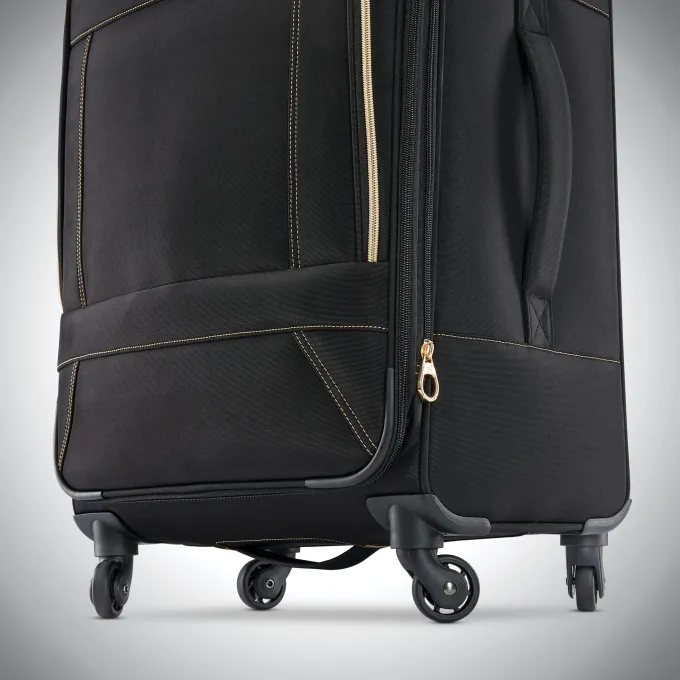 Silk & Salt American Tourister Belle Voya25-inch Softside Spinner Checked Luggage One Piece^ Checked Luggage