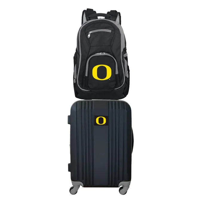Silk & Salt NCAA Oregon Ducks 2-Piece Luggaand Backpack Set^ Luggage Sets