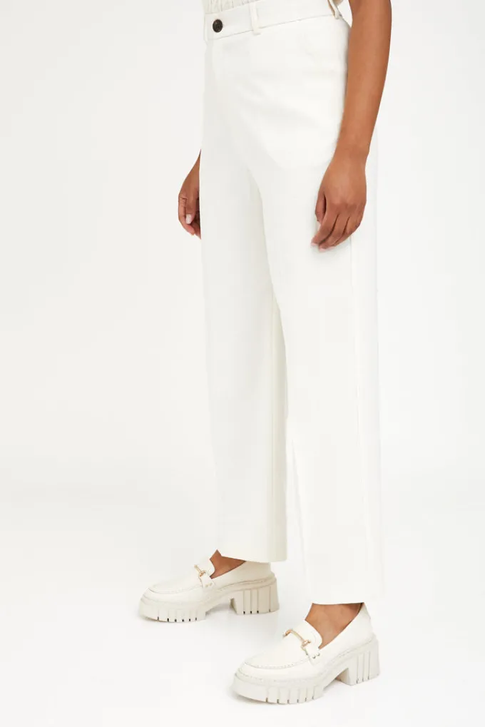 Silk & Salt my stunning suit pants - cream^ Pants